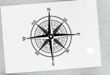 Simple:66foc76pple= Compass Drawing