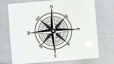 Simple:66foc76pple= Compass Drawing