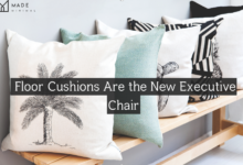 How to Use Floor Cushions in a Modern Home Office Setup