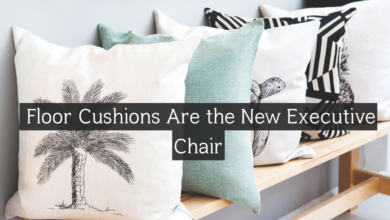 How to Use Floor Cushions in a Modern Home Office Setup
