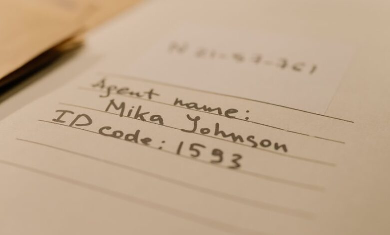access numbers registry records requested