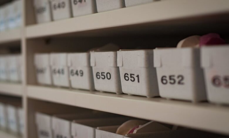 inspect specific number registry archives
